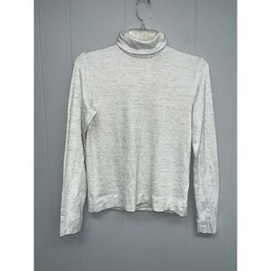 Alpine Design Women's Soft Mock Turtleneck White Heather XS NWT